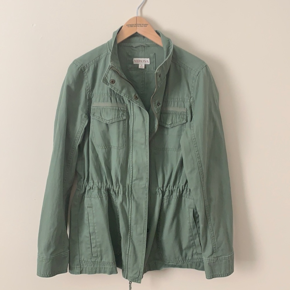 Merona Military Jacket Size Medium
